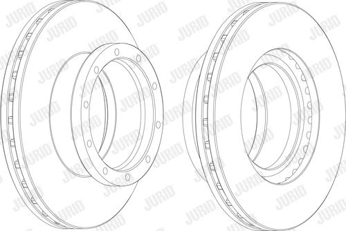 Jurid 567751J - Disc frana aaoparts.ro