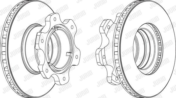 Jurid 567769J - Disc frana aaoparts.ro