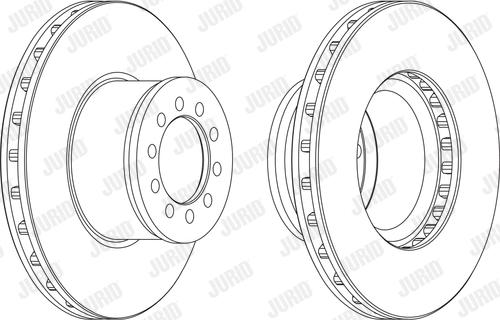 Jurid 567764J - Disc frana aaoparts.ro