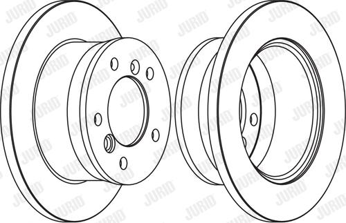 Jurid 567761J - Disc frana aaoparts.ro