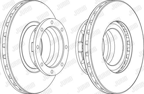 Jurid 567768J - Disc frana aaoparts.ro