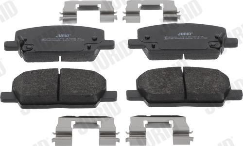 Jurid 574050J - Set placute frana,frana disc aaoparts.ro