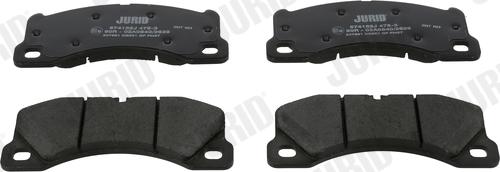 Jurid 574162J - Set placute frana,frana disc aaoparts.ro