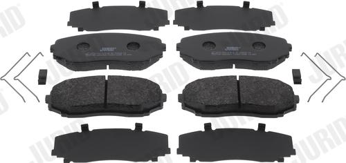 Jurid 574178J - Set placute frana,frana disc aaoparts.ro