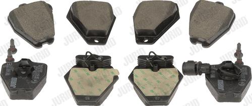 Jurid 571983JC - Set placute frana,frana disc aaoparts.ro
