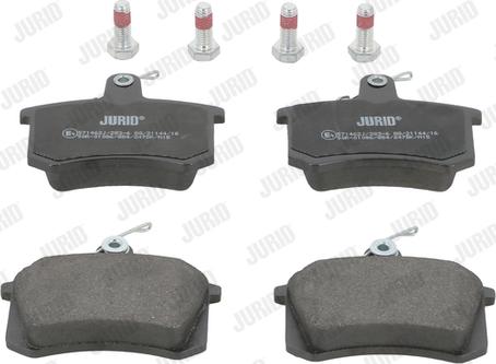 Jurid 571462J - Set placute frana,frana disc aaoparts.ro