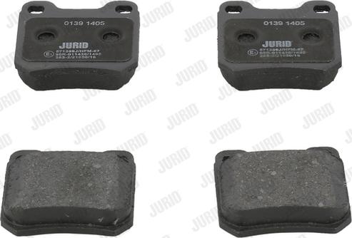 Jurid 571389J - Set placute frana,frana disc aaoparts.ro