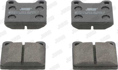 Jurid 571279J - Set placute frana,frana disc aaoparts.ro