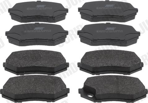 Jurid 573662J - Set placute frana,frana disc aaoparts.ro