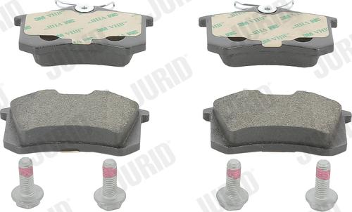 Jurid 573005J - Set placute frana,frana disc aaoparts.ro