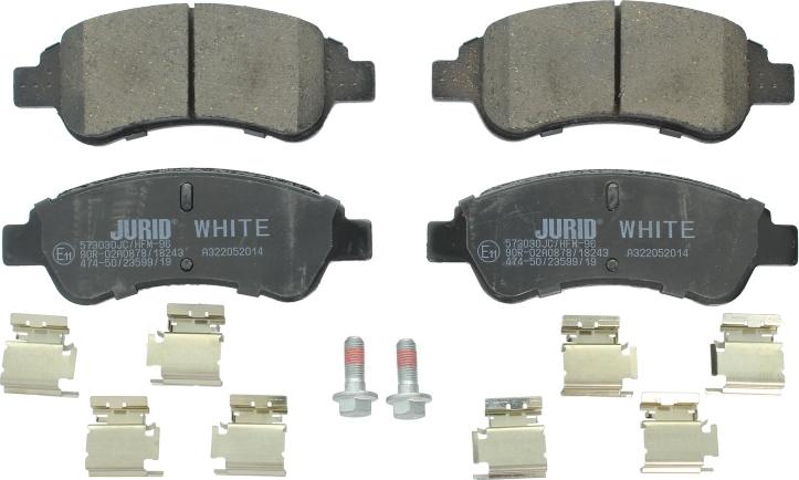 Jurid 573030JC - Set placute frana,frana disc aaoparts.ro