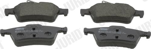 Jurid 573186D - Set placute frana,frana disc aaoparts.ro