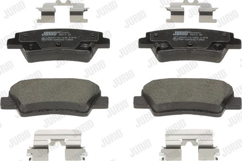 Jurid 573369J - Set placute frana,frana disc aaoparts.ro