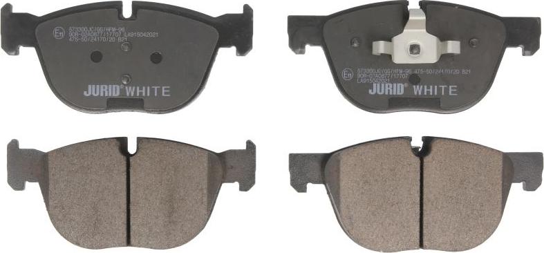 Jurid 573300JC - Set placute frana,frana disc aaoparts.ro