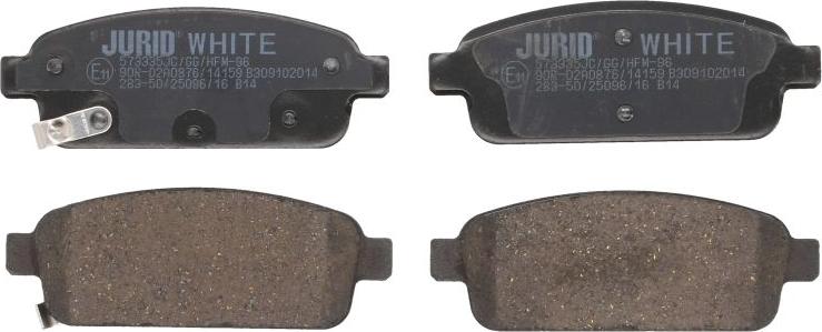Jurid 573335JC - Set placute frana,frana disc aaoparts.ro