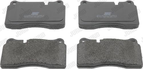 Jurid 573296J - Set placute frana,frana disc aaoparts.ro