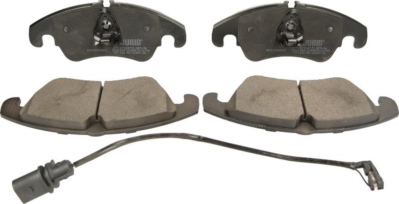 Jurid 573247JC - Set placute frana,frana disc aaoparts.ro