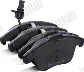 Jurid 573258J-D - Set placute frana,frana disc aaoparts.ro