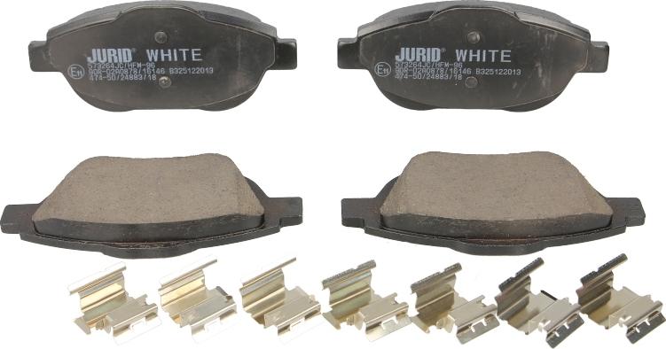 Jurid 573264JC - Set placute frana,frana disc aaoparts.ro