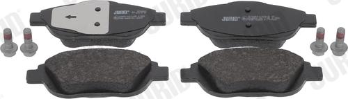 Jurid 573264J - Set placute frana,frana disc aaoparts.ro