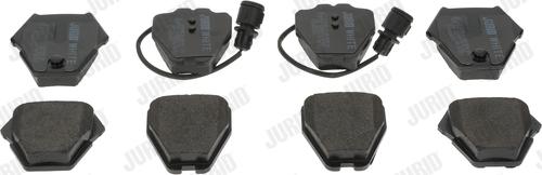 Jurid 573208JC - Set placute frana,frana disc aaoparts.ro