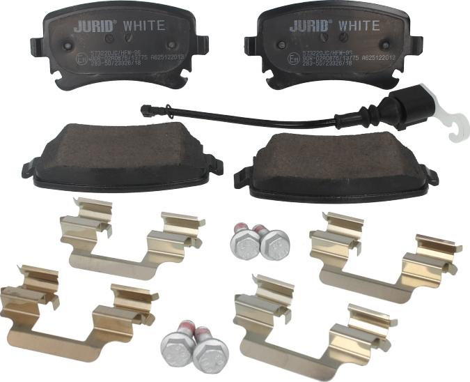 Jurid 573220JC - Set placute frana,frana disc aaoparts.ro