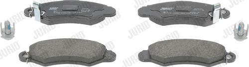 Jurid 572418J - Set placute frana,frana disc aaoparts.ro