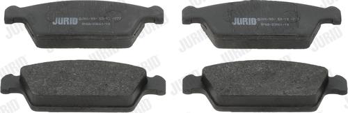 Jurid 572530J - Set placute frana,frana disc aaoparts.ro