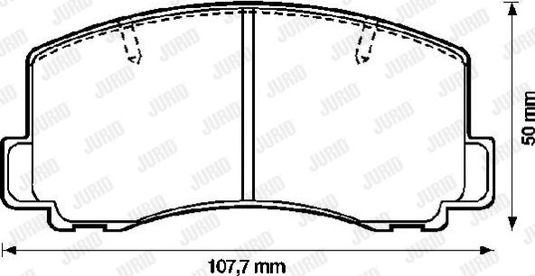 Jurid 572187J - Set placute frana,frana disc aaoparts.ro