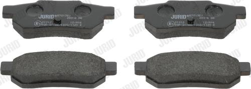 Jurid 572135J - Set placute frana,frana disc aaoparts.ro