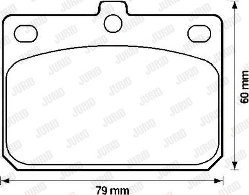Jurid 572120J - Set placute frana,frana disc aaoparts.ro