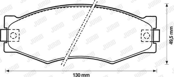 Jurid 572313J - Set placute frana,frana disc aaoparts.ro