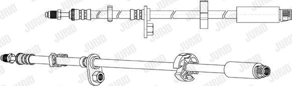 Jurid 173175J - Furtun frana aaoparts.ro