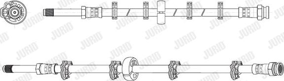 Jurid 173264J - Furtun frana aaoparts.ro