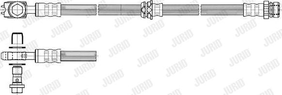 Jurid 172702J - Furtun frana aaoparts.ro