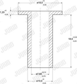 Jurid 8103100002 - Nit, material frictiune saboti frana aaoparts.ro
