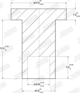 Jurid 8102050007 - Nit, material frictiune saboti frana aaoparts.ro