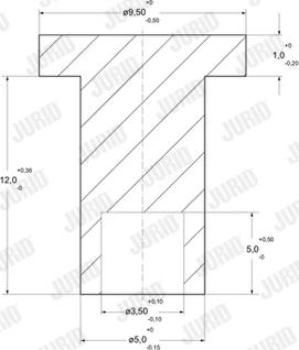 Jurid 8102050018 - Nit, material frictiune saboti frana aaoparts.ro