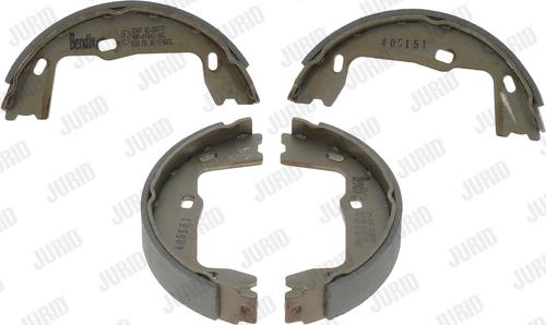 Jurid 361174J - Set saboti frana, frana de mana aaoparts.ro
