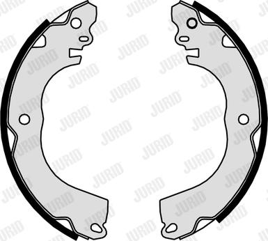Jurid 362601J - Set saboti frana aaoparts.ro