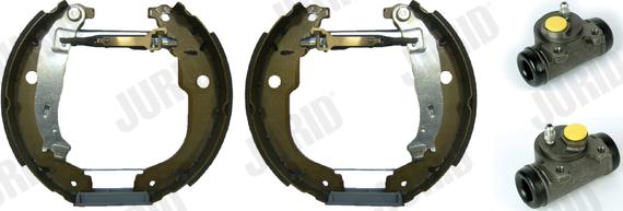 Jurid 381494J - Set saboti frana aaoparts.ro