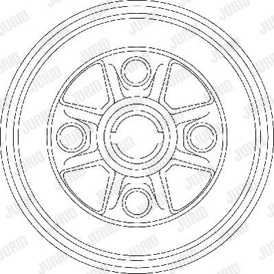 Jurid 329094J - Tambur frana aaoparts.ro