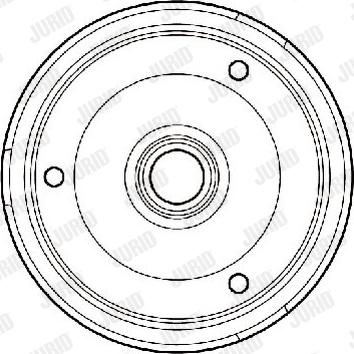 Jurid 329098J - Tambur frana aaoparts.ro