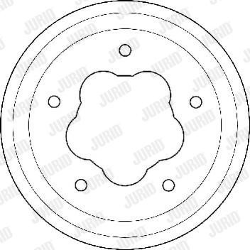 Jurid 329188J - Tambur frana aaoparts.ro