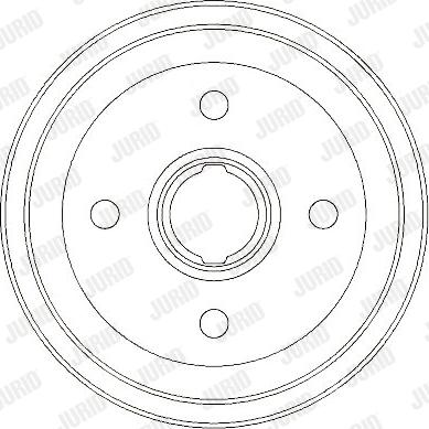 Jurid 329320J - Tambur frana aaoparts.ro
