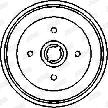 Jurid 329206J - Tambur frana aaoparts.ro