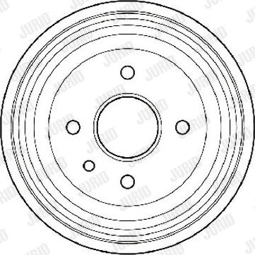 Jurid 329201J - Tambur frana aaoparts.ro