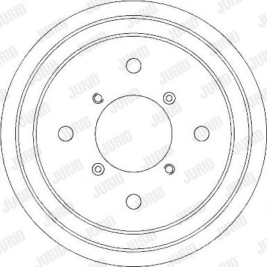 Jurid 329289J - Tambur frana aaoparts.ro