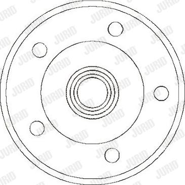 Jurid 329712J - Tambur frana aaoparts.ro