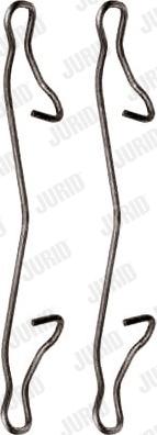 Jurid 792187J - Set accesorii, placute frana aaoparts.ro